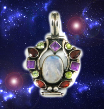 Haunted Necklace Samadhi Fix My Life Now Golden Royal Collection Magick - £315.89 GBP