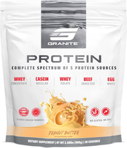 Granite Whey Isolate &amp; Concentrate Protein Powder | Casein for Lean Musc... - £49.74 GBP