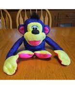 fisher price puffalump purple monkey plush stuffed animal chattering 1994 - $14.00