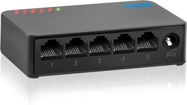 Ethernet Switch 5 Port Gigabit Unmanaged Network Switch Portable Switch ... - £18.35 GBP