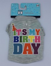 Buttons &amp; Bones - It&#39;s My Birthday - Dog Shirt - XXS - £7.46 GBP