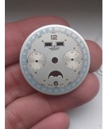 Vintage Breitling Geneve Triple Date Moonphase Chronograph Dial Venus 200 - $395.41 CAD