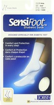 JOBST Sensifoot, Diabetic Crew Sock, White, Small - £24.12 GBP