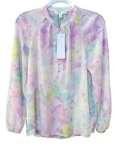 Adyson Parker Blouse, ADYSON PARKER Floral Print Blouse In Spring Lilac, Small - £15.76 GBP