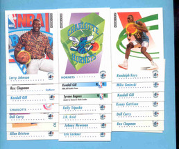 1991/92 Skybox Charlotte Hornets Basketball Set - $3.99