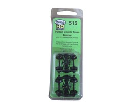 Kadee 515 HO Vulcan Double Truss Fully Sprung Metal Trucks w/o Couplers ... - $7.87