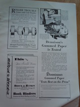 Vintage Page of Small Print Magazine Advertisement 1930 - £10.29 GBP