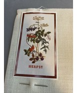 thea gouverneur cross stitch kit Herfst 44 X 22 Cm Open Unsealed - $31.86