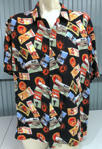 Hawaii Grand Hotel American Outpost Rayon Floral Hawaiian XL Button Shirt  - £12.27 GBP