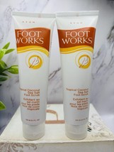Avon Foot Works TROPICAL COCONUT Foot Lotion 3.4 oz ~ Lot of 2 NEW - $397.31 MXN
