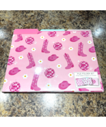 9 Letter Size File Folders with Tabs Pink Cowgirl Cowboy Disco Pink - $18.28