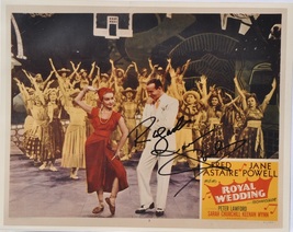 Jane Powell - Royal Wedding Signed Photo - Fred Astaire w/coa - £132.43 GBP