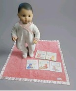 American Girl 2013 Itty Bitty Brown Hair Doll w/Blanket &amp;  Books  7pc Lot - $148.50
