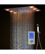 Cascada Digital 14 x 20 Square LED Shower System (ceiling mount) with... - £1,392.38 GBP+