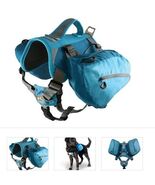Kurgo Baxter Dog Backpack Dog Saddlebag Dog Pack Adjustable  For Dogs 30... - $57.99