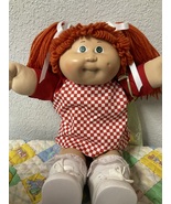  First Edition Vintage Cabbage Patch Kid Girl Red Hair Green Eyes HM#3 1983 - $408.19 CAD