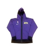 Nike Dri-Fit Los Angeles Lakers Showtime Therma Flex Full Zip Purple Hoo... - £31.44 GBP