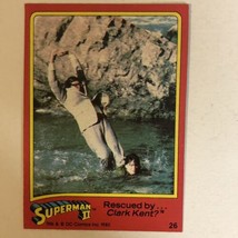 Superman II 2 Trading Card #25 Christopher Reeve Margot Kidder - £1.54 GBP