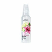 Avon Naturals Lily &amp; Gardenia Body Mist Body Spray 100 ml New - £94.02 GBP