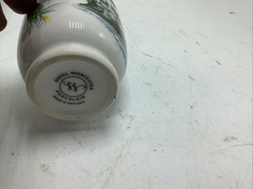 Vintage Royal Worcester Egg Coddler - Birds Item image 8