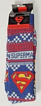 Superman Socks Mens One Size Blue Heavyweight Casual OSFM Winter New DC ... - £12.46 GBP