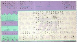 Vintage 4th Annuel Mariachi USA Ticket Stub Juin 26 1996 Los Angeles Ca - £28.39 GBP