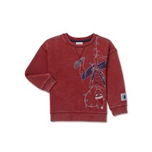Marvel Spider-Man Crew Neck Sweatshirt Christmas Themed Size 12 M Christmas NEW - £13.19 GBP