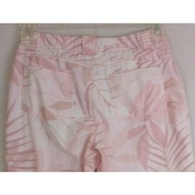 Jamaica Bay Petite Discover Paradise Womens Pink Tropical Floral Capri D... - £15.25 GBP