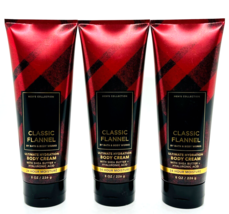 3 Bath &amp; Body Works CLASSIC FLANNEL Men&#39;s Collection Ultimate Body Cream... - $31.68