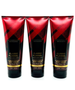 3 Bath &amp; Body Works CLASSIC FLANNEL Men&#39;s Collection Ultimate Body Cream... - £25.38 GBP