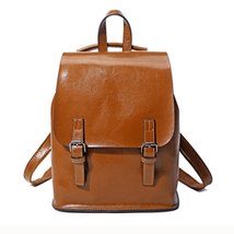Women  Genuine Leather Backpack Rucksack Meseenger Shoulder Bags Grils School Bo - £61.95 GBP