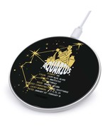 Personalised Wireless Charger - AQUARIUS - £17.00 GBP