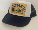 Vintage Camel Racing Hat Formula 1 Trucker Hat Lotus A. Senna snapback N... - £13.81 GBP