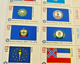 Scott #1663-16 State Flags  40 Total Vintage 13 Cents 1976 Face Value $5.20 - £3.96 GBP