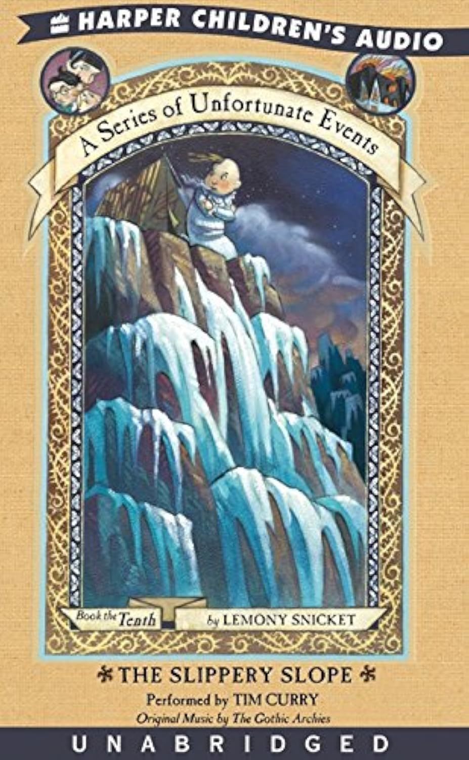 The Slippery Slope (A Series of Unfortunate Events, Book 10) Lemony Snic... - $1.29