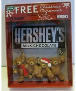 Hershey&#39;s Chocolate Christmas Ornament Teddy Bears New 2003 Target Exclu... - $13.66 CAD