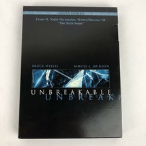 Unbreakable (Two-Disc Vista Series) - DVD By Bruce Willis Complete Mint Cond. - £6.27 GBP