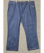 Vintage Rustler 87620 Blue Denim Jeans Made In USA 44x26.5 THESE HAVE BE... - £14.41 GBP