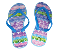 Unisex Children&#39;s Summer Pool Beach Sandal Slide Flip Flop Size 1 - £6.32 GBP