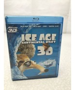 Dreamworsk Animation Ice Age: Continental Drift 3-D BLU-RAY Michael Thur... - $9.89