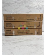 3 New Genuine Toshiba eStudio 2505AC,3005AC CMK Toners T-FC505U (No Yellow) - $359.68 CAD
