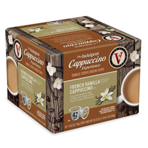 Victor Allen&#39;s Coffee French Vanilla Cappuccino K-Cup Pods (42-Count) - £23.52 GBP