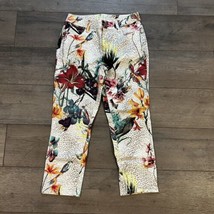 The Platinum Crop By Chico&#39;s Cropped Pants ~ Sz 00 or XS ~ Multicolor ~ ... - £20.77 GBP