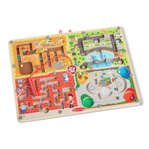 Melissa & Doug PAW Patrol Wooden 4-in-1 Magnetic Wand Maze Board - Activity Game - £32.90 GBP