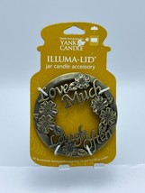 Yankee Candle Illuma Lid Love Much Laugh Often Topper Jar Accessory Brand NEW - £11.76 GBP