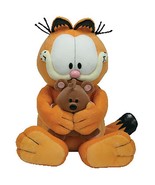 Garfield Holding Pooky Ty Beanie Baby Classic Mint with Tags Retired - £51.07 GBP