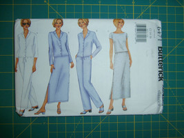 Butterick 6471 Size 12 14 16 Misses' Misses' Petite Jacket Top Skirt Pants - £10.11 GBP