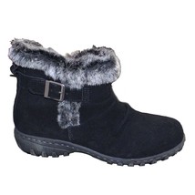 Khombu Lindsey Ladies Size 8, Winter Boot, Black - £21.22 GBP