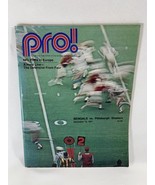Pro! The Official Magazine of the NFL Dec 1971 Issue - Bengals Steelers ... - €11,76 EUR