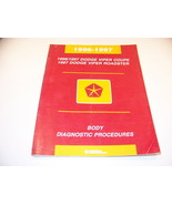 1996 1997 DODGE VIPER COUPE 97 ROADSTER BODY DIAGNOSTIC PROCEDURES MANUAL - $30.75 CAD